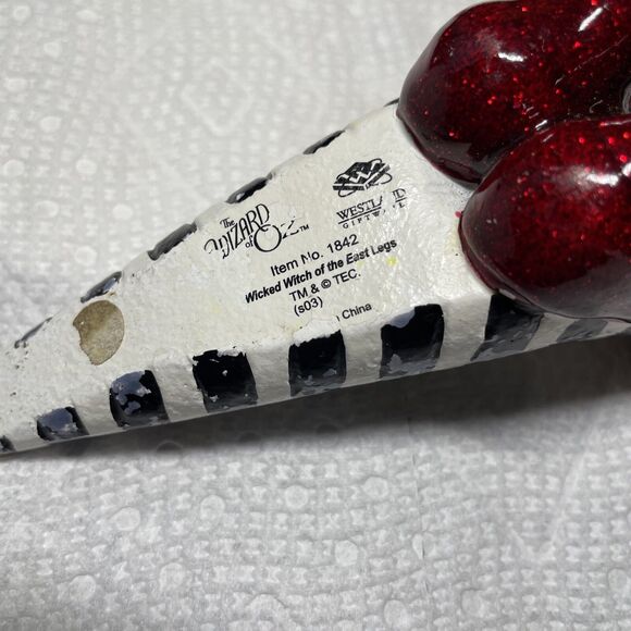 Westland The Wizard of Oz Wicked Witch of the East Legs #1842 Door Stop Weight - Picture 6 of 9